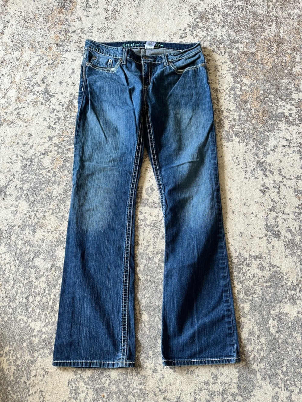 EUC Cruel Denim Abby Mid-Rise Bootcut Jeans--sz 13L